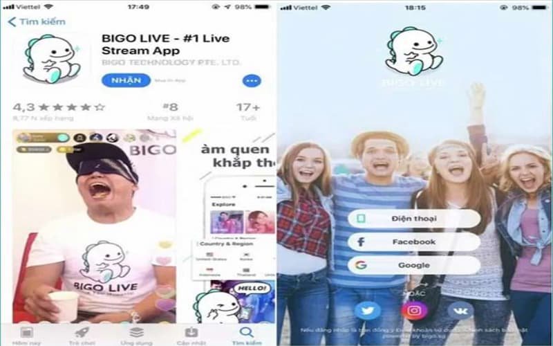 Tất tần tật những tính năng nổi bật của ứng dụng Bigo mang đến