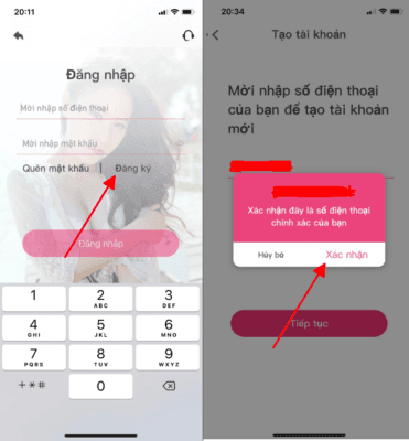 Hướng dẫn đăng ký tài khoản MMlive