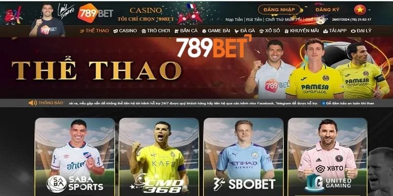 Khám phá thế giới cá cược thể thao đầy kịch tính tại 789bet
