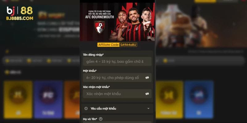 Điều kiện quan trọng khi đăng ký tài khoản BJ88