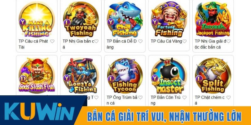 Bắn cá là một hình thức giải trí nhẹ nhàng, dễ chơi