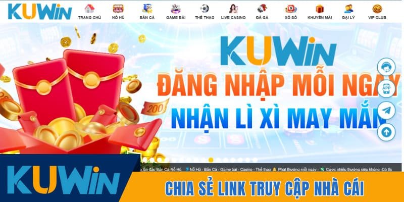 Chia sẻ link truy cập nhà cái chính thống mới nhất