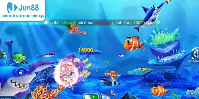 Bắn cá đại dương có gì hấp dẫn tại Jun88?