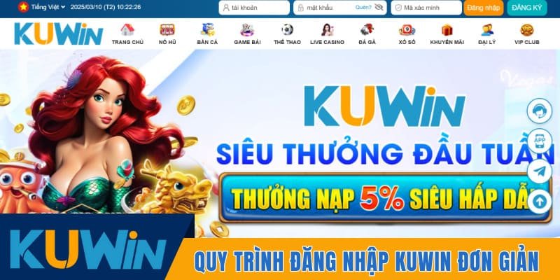 Quy Trình Đăng Nhập Kuwin