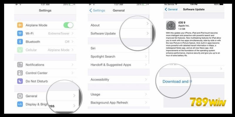 Một số sai sót thường thấy khi cài đặt ứng dụng từ 789Win