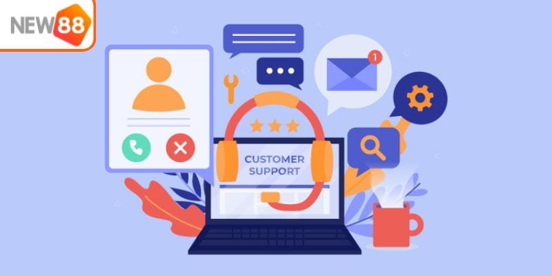 Kết nối New88 qua kênh hỗ trợ tiện cho mọi người chơi